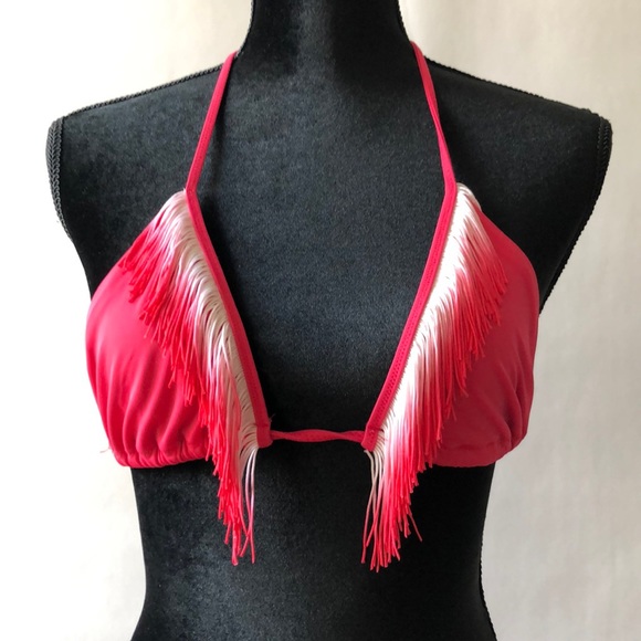 VICTORIAS SECRET FRINGE BIKINI TOP! - Picture 2 of 7